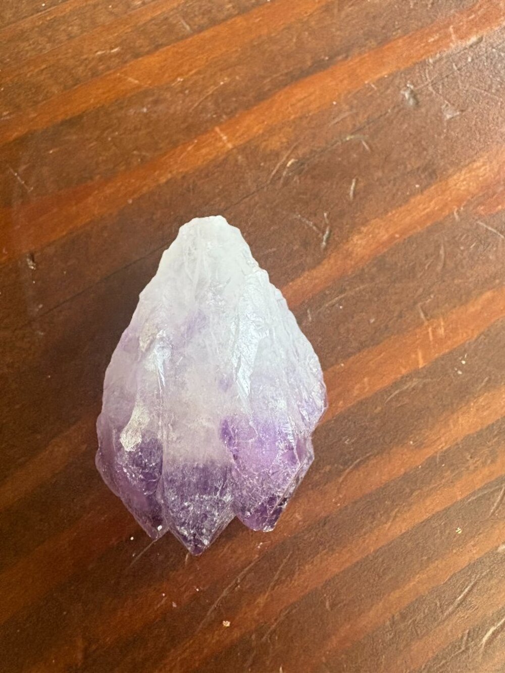 Natural Amethyst & Clear Quartz Raw Crystal Cluster Specimen